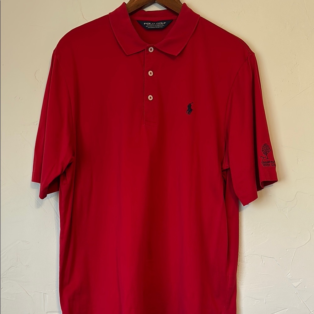 Red Polo Golf Shirt